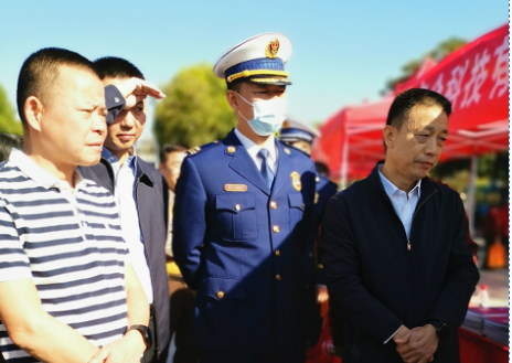 泉州圣杰应用软件定制开发有限公司参加河源市 2021 年新《安全生产法》 宣传周